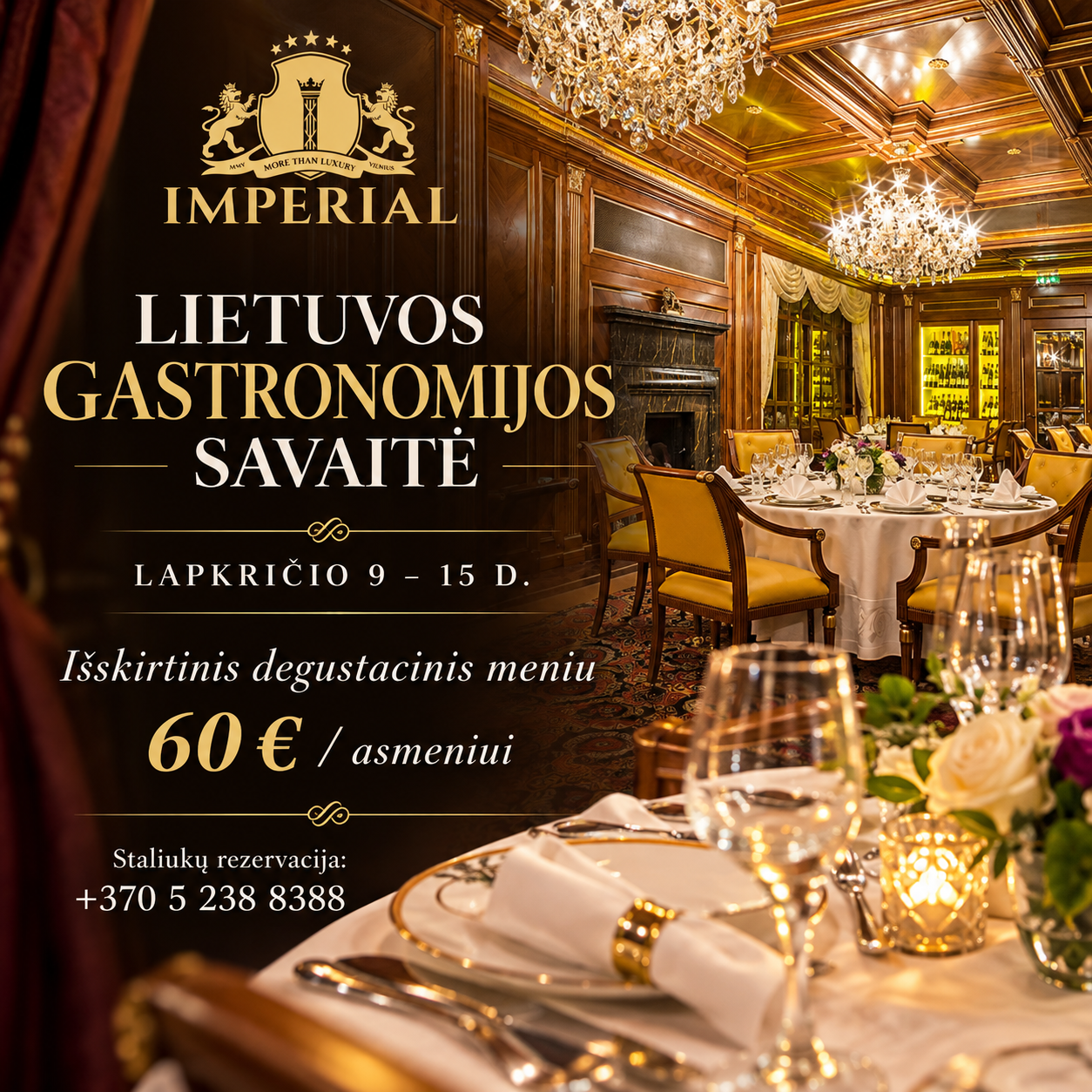 Lietuvos gastronomijos savaitė 2026